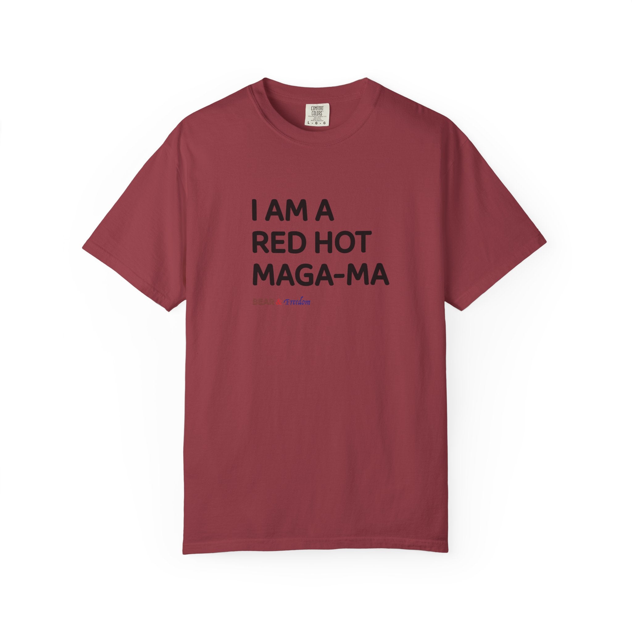 MAGA-Ma Graphic T-Shirt — "I Am a Red Hot MAGA-Ma" Political Tee