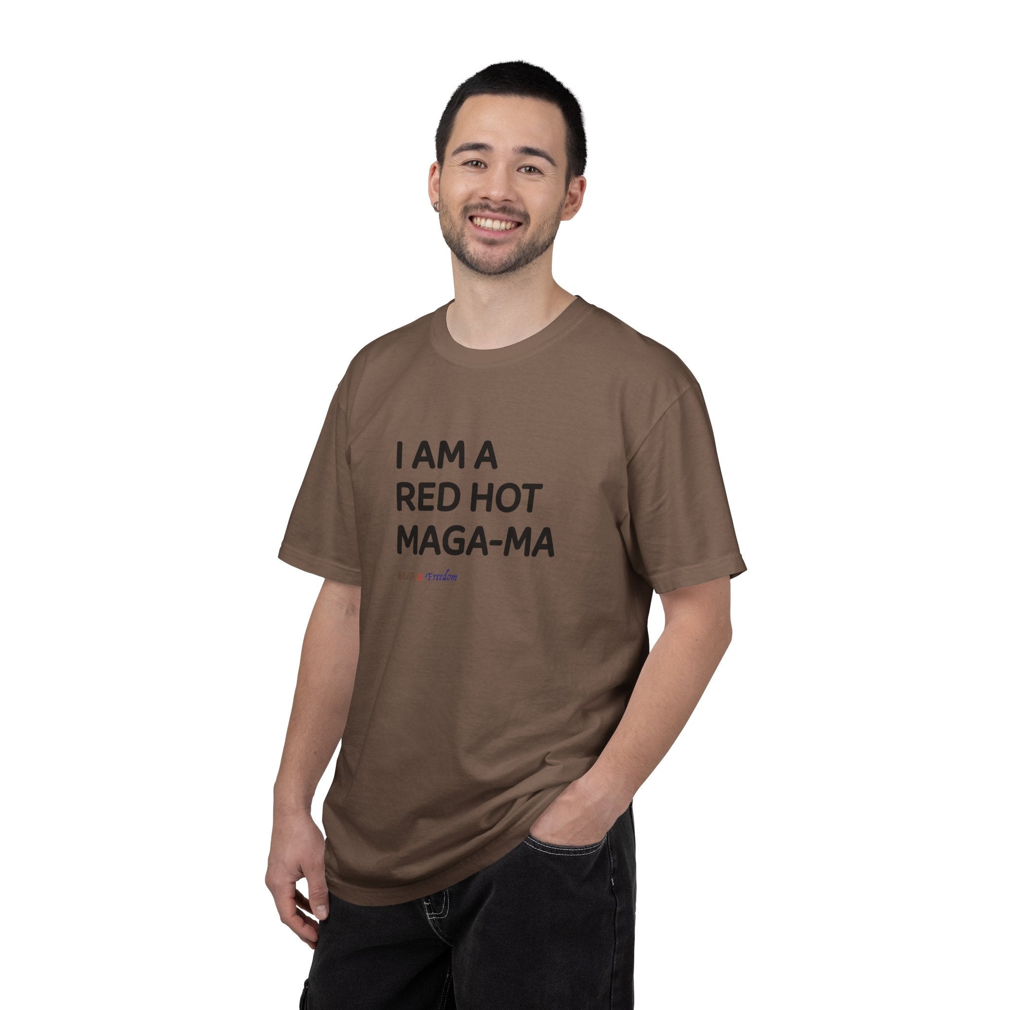 MAGA-Ma Graphic T-Shirt — "I Am a Red Hot MAGA-Ma" Political Tee