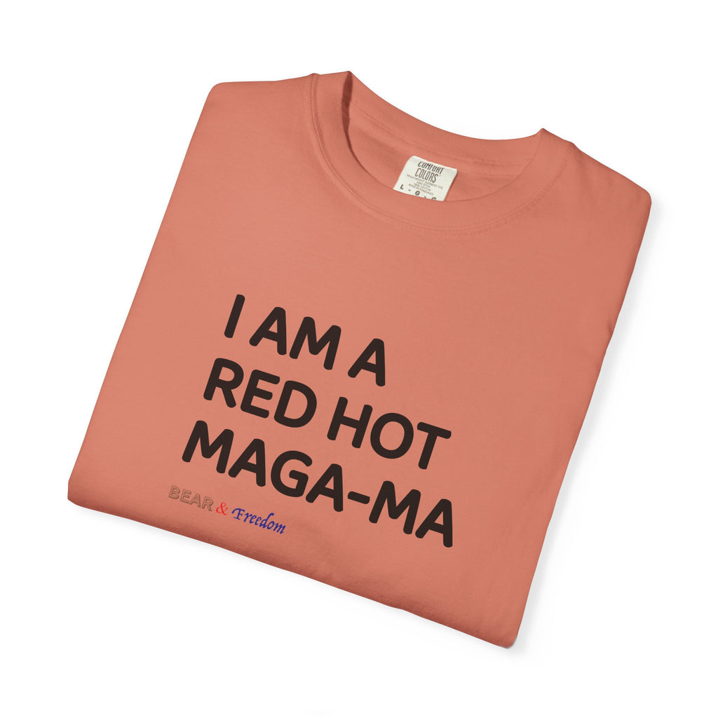 MAGA-Ma Graphic T-Shirt — "I Am a Red Hot MAGA-Ma" Political Tee