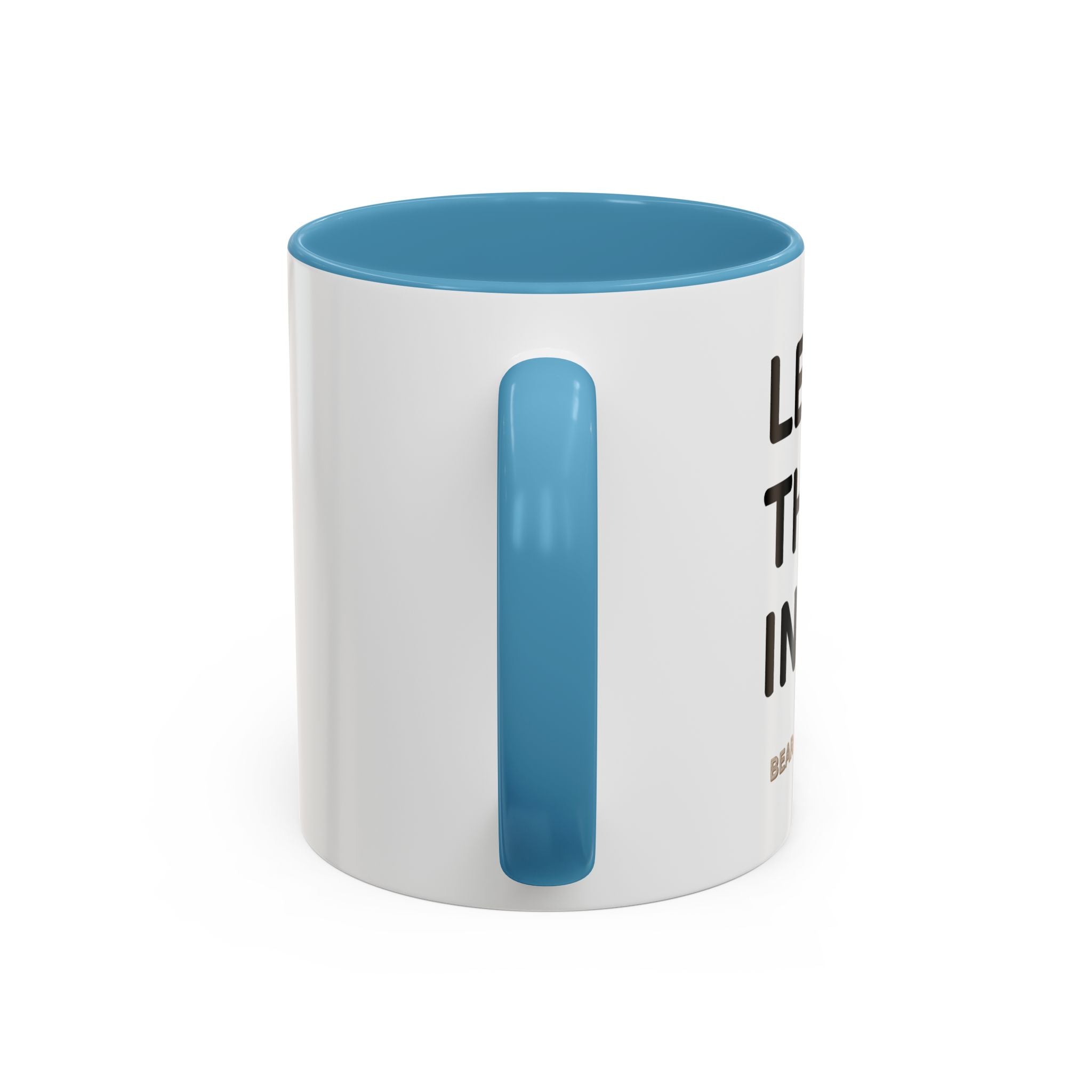Christian Coffee Mug — "Let's Put Jesus First" Accent Ceramic Mug (11/15 oz)