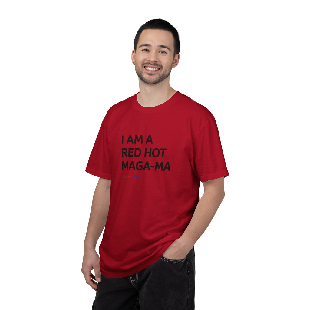 MAGA-Ma Graphic T-Shirt — "I Am a Red Hot MAGA-Ma" Political Tee