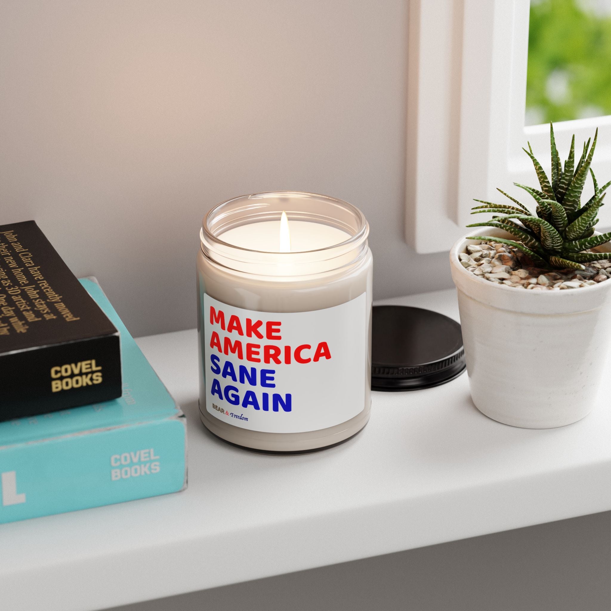 Make America Sane Again - 9oz Scented Soy Candle