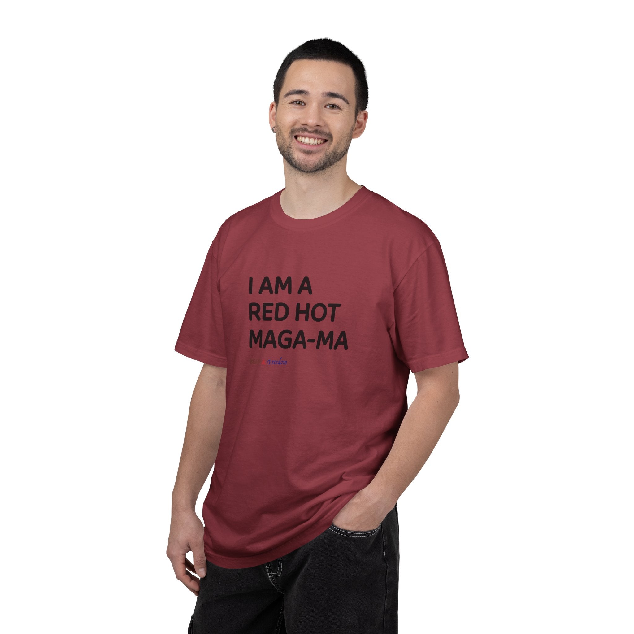 MAGA-Ma Graphic T-Shirt — "I Am a Red Hot MAGA-Ma" Political Tee
