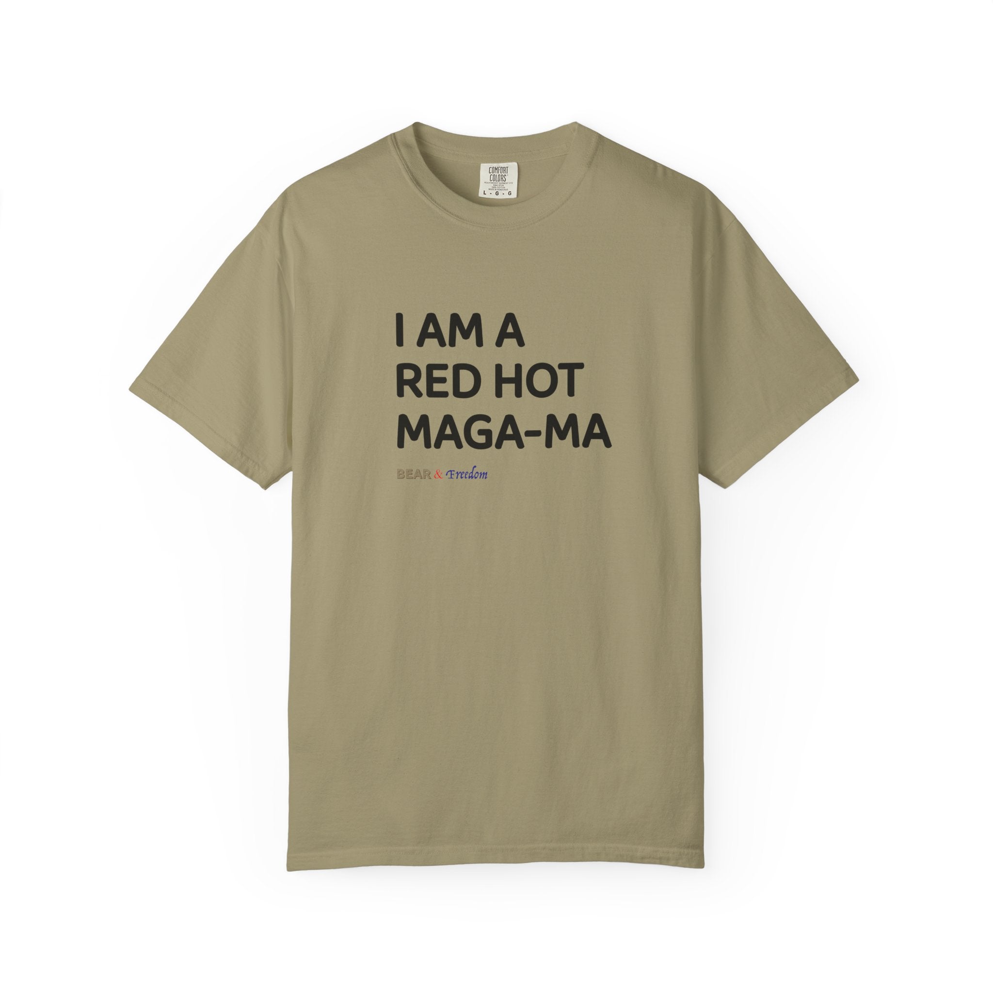 MAGA-Ma Graphic T-Shirt — "I Am a Red Hot MAGA-Ma" Political Tee