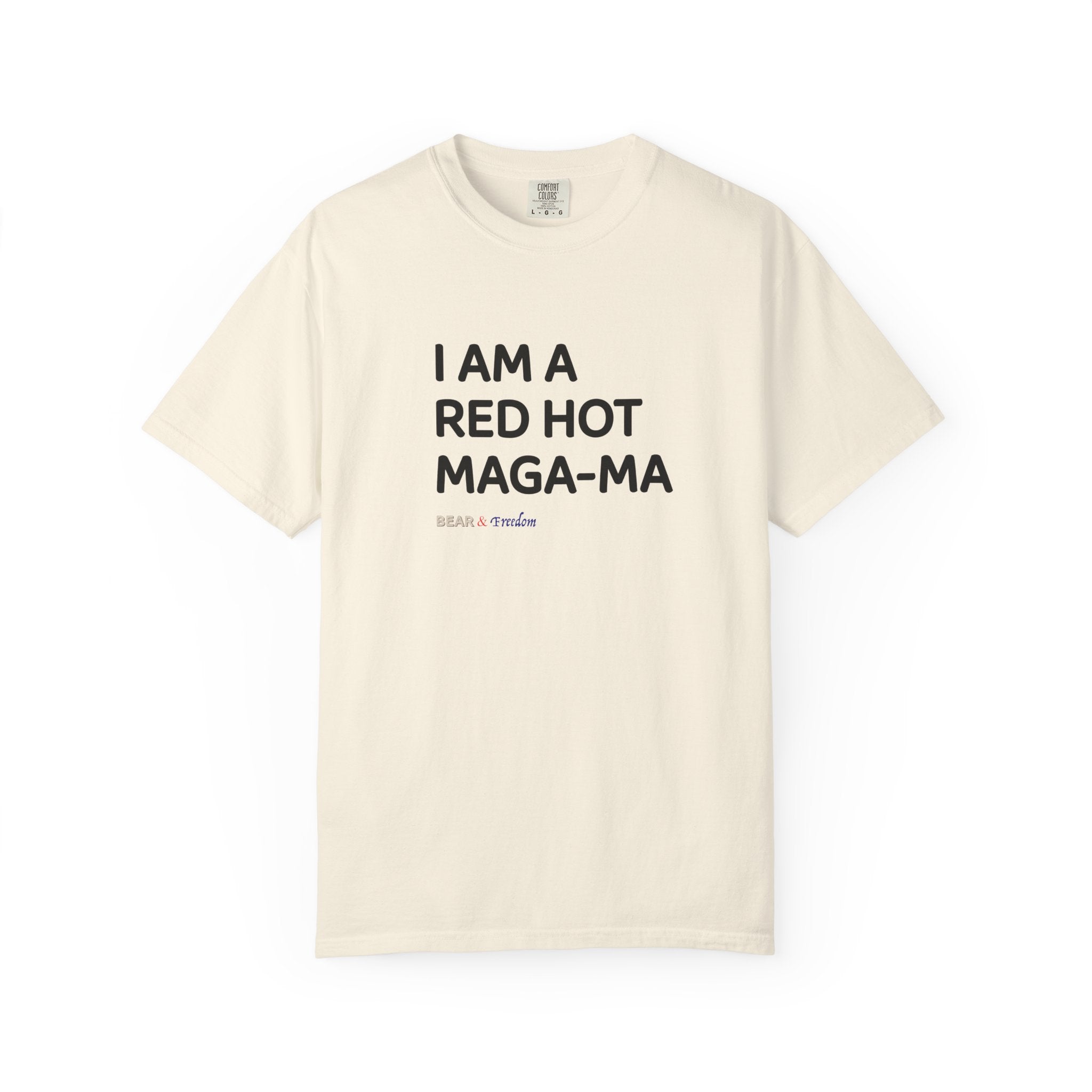 MAGA-Ma Graphic T-Shirt — "I Am a Red Hot MAGA-Ma" Political Tee