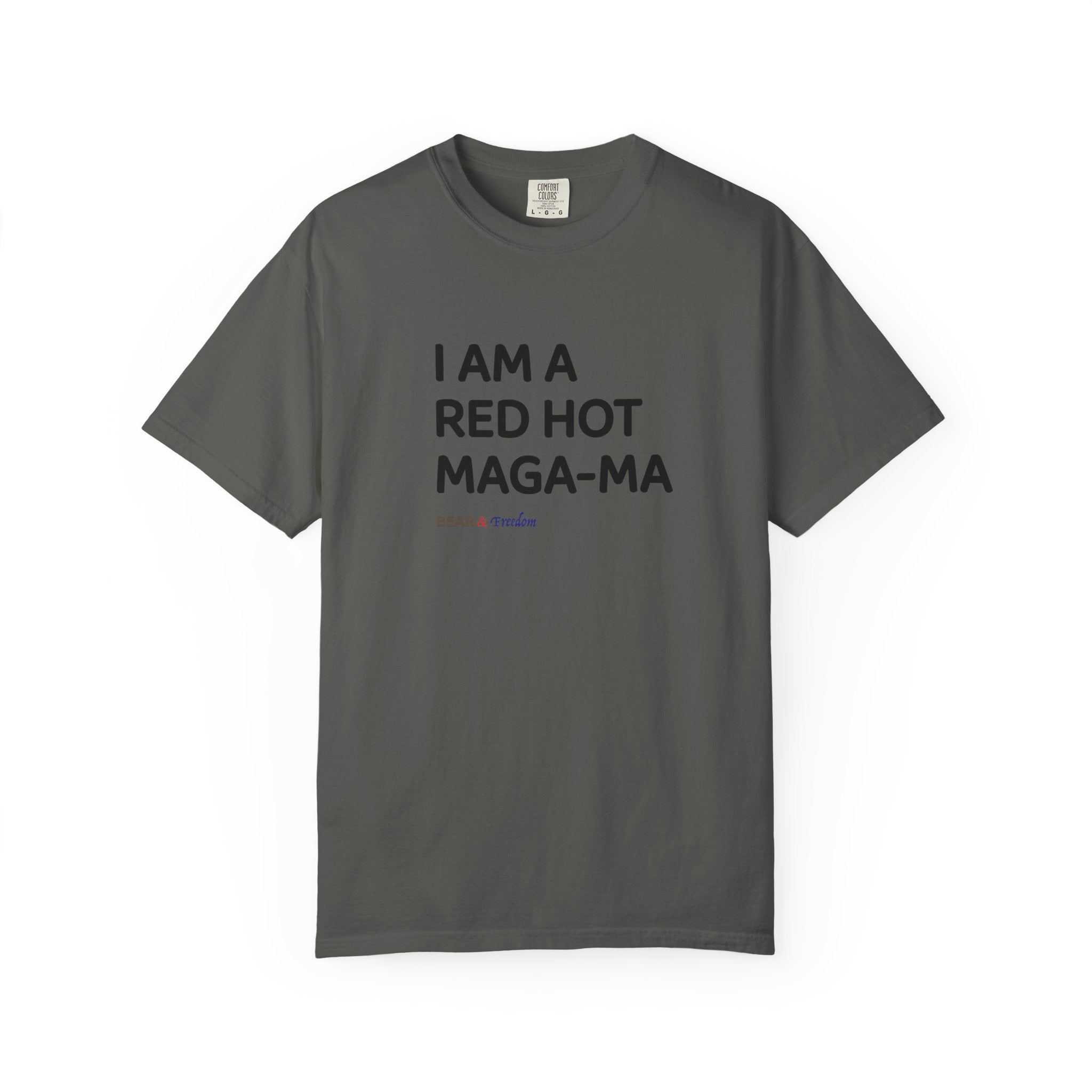 MAGA-Ma Graphic T-Shirt — "I Am a Red Hot MAGA-Ma" Political Tee