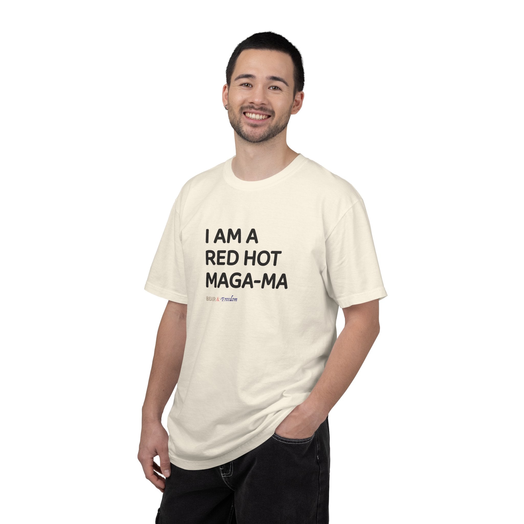 MAGA-Ma Graphic T-Shirt — "I Am a Red Hot MAGA-Ma" Political Tee
