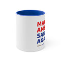 Make America Sane Again Accent Mug — Political Statement Coffee Cup