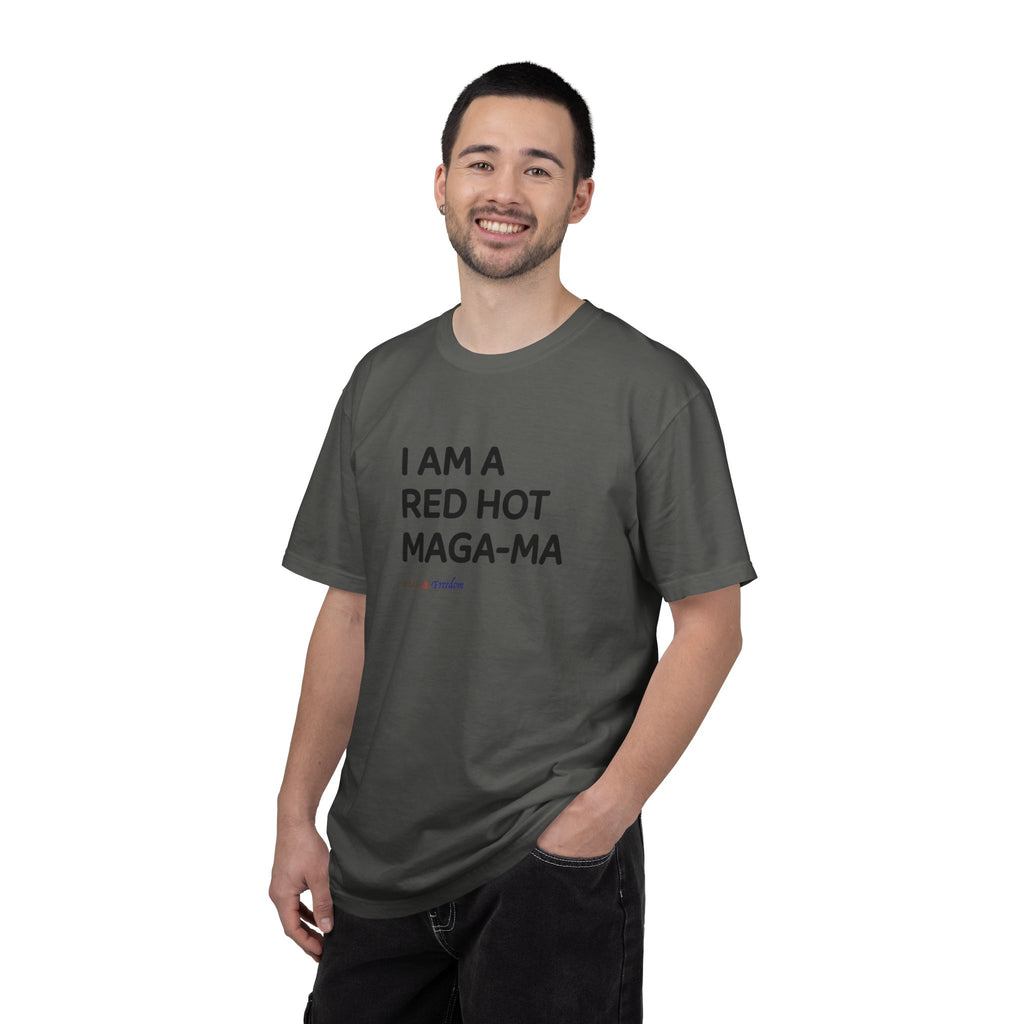 MAGA-Ma Graphic T-Shirt — "I Am a Red Hot MAGA-Ma" Political Tee