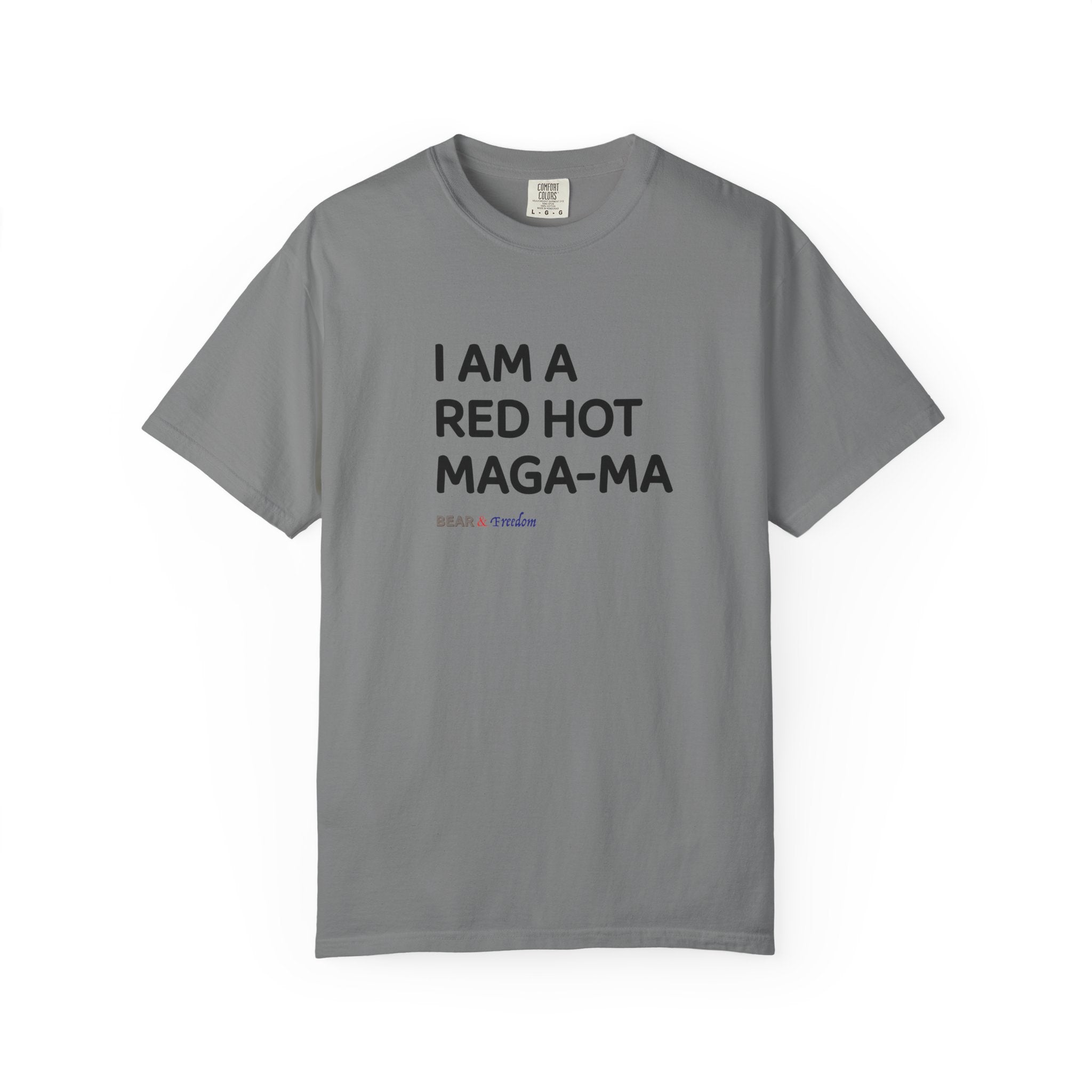 MAGA-Ma Graphic T-Shirt — "I Am a Red Hot MAGA-Ma" Political Tee