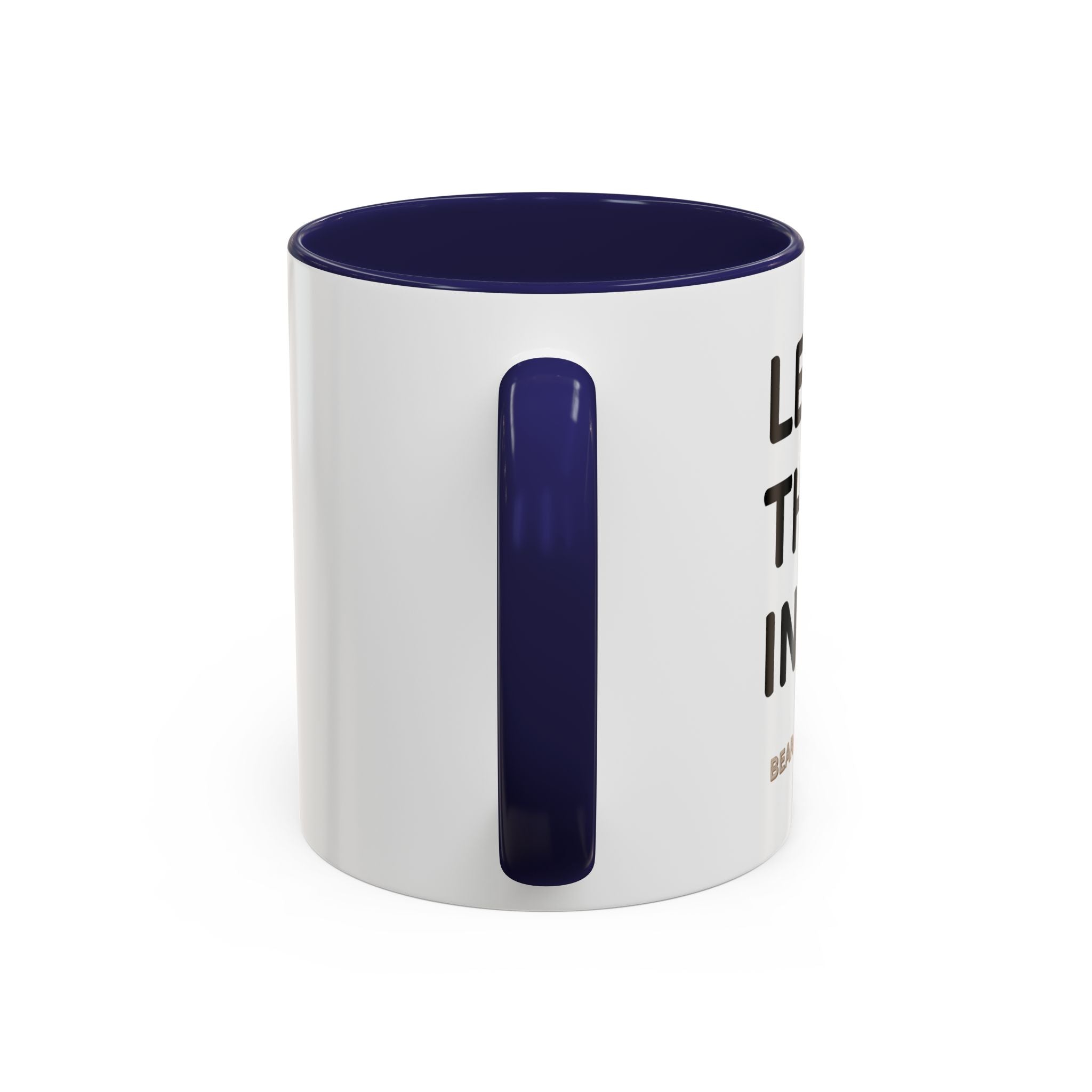 Christian Coffee Mug — "Let's Put Jesus First" Accent Ceramic Mug (11/15 oz)