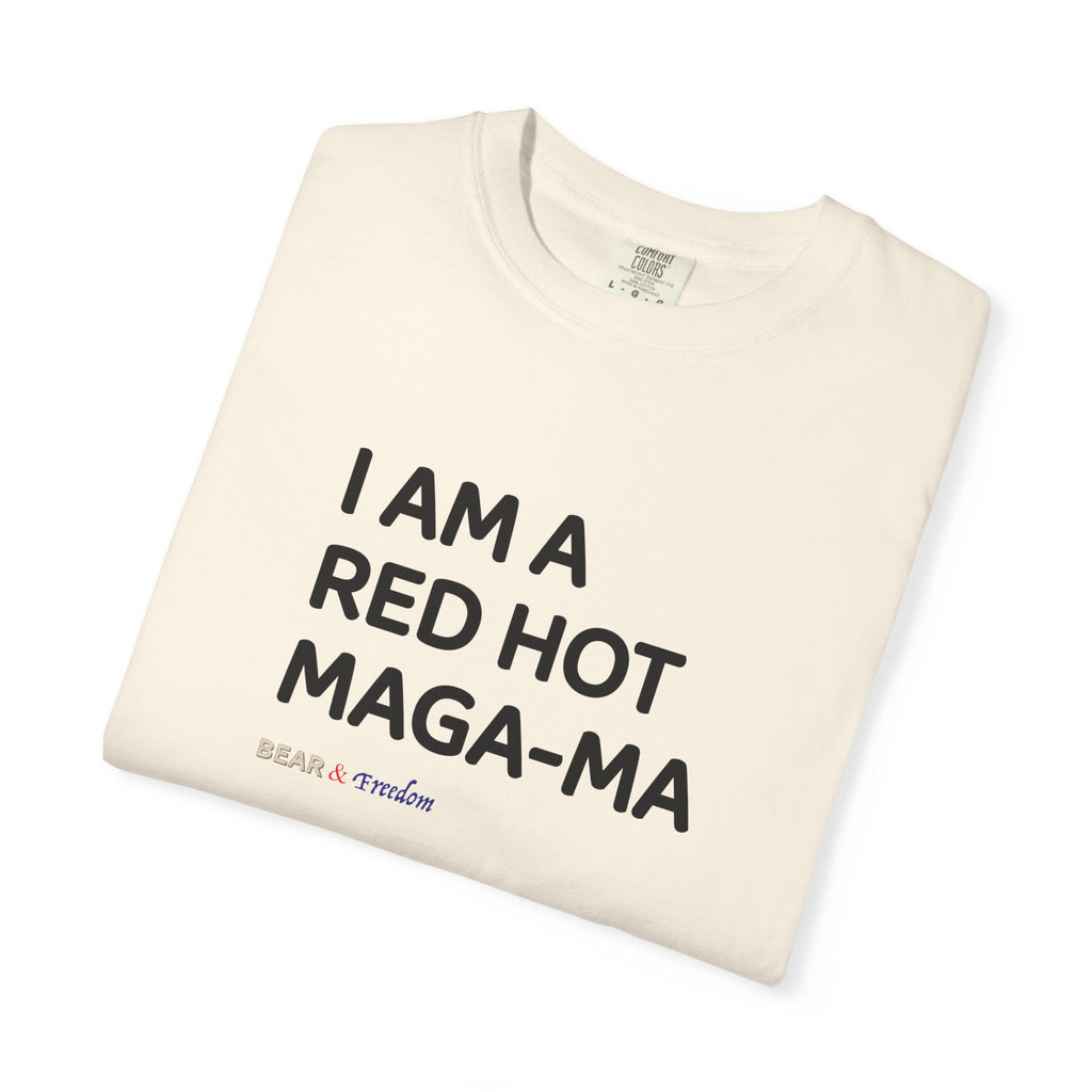 MAGA-Ma Graphic T-Shirt — "I Am a Red Hot MAGA-Ma" Political Tee