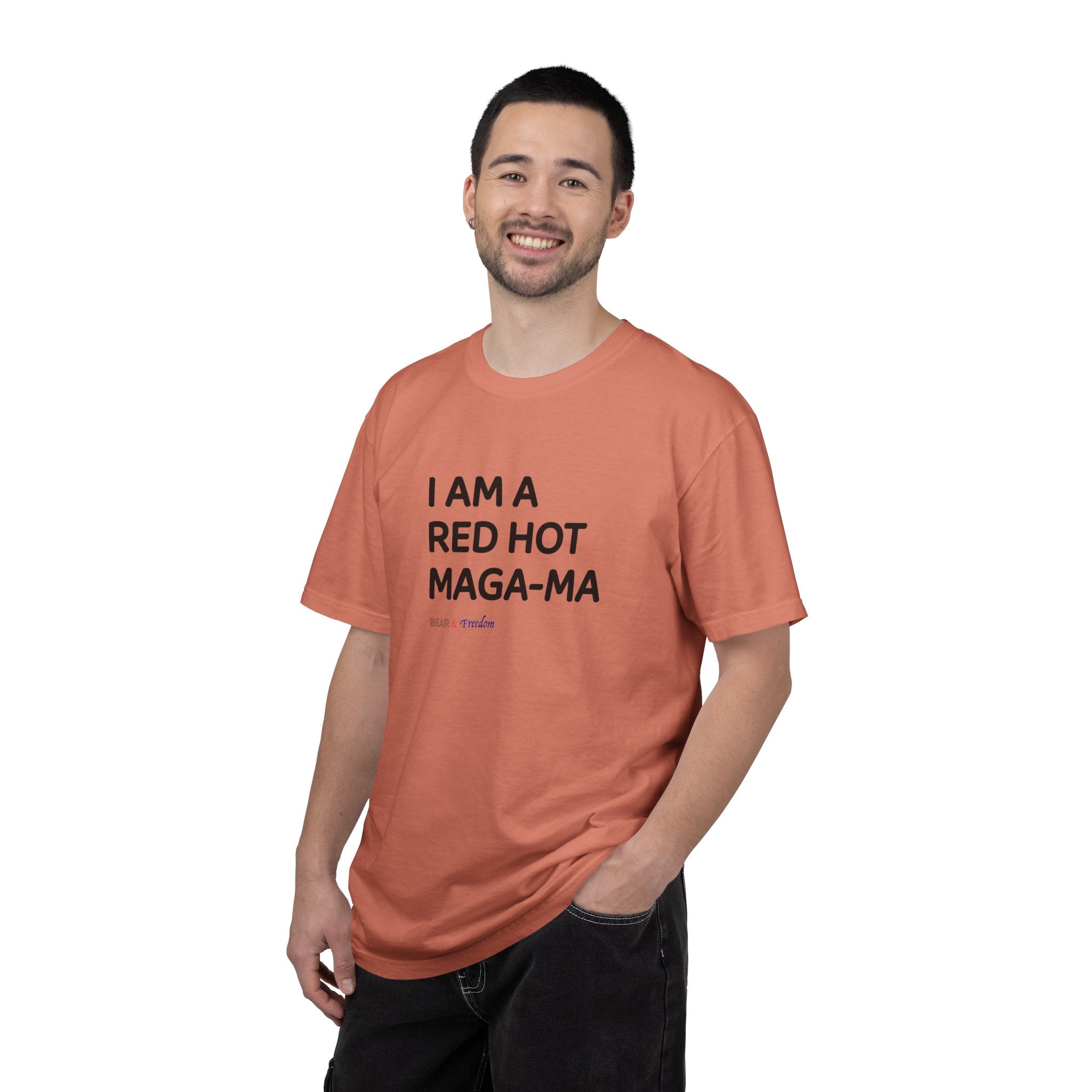 MAGA-Ma Graphic T-Shirt — "I Am a Red Hot MAGA-Ma" Political Tee