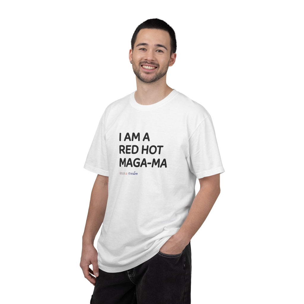 MAGA-Ma Graphic T-Shirt — "I Am a Red Hot MAGA-Ma" Political Tee