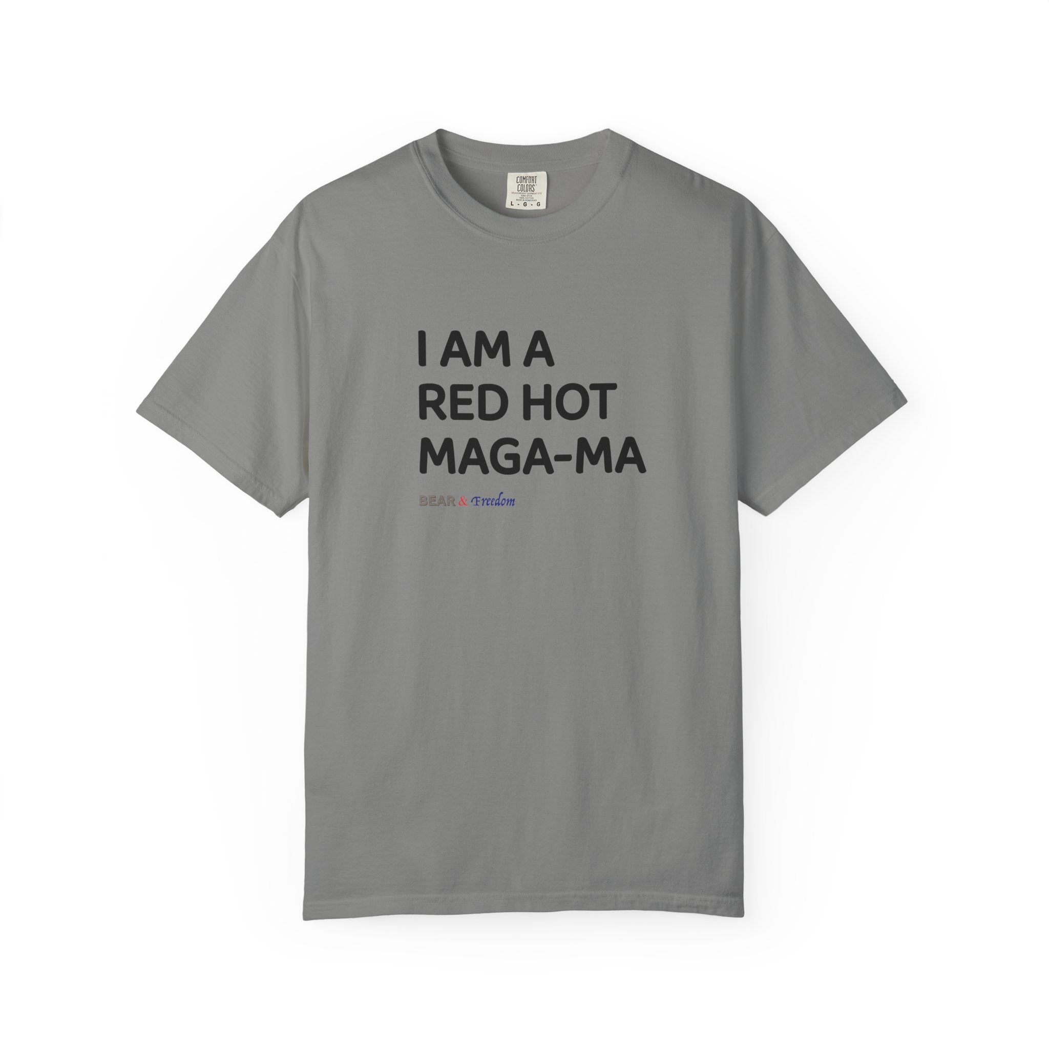 MAGA-Ma Graphic T-Shirt — "I Am a Red Hot MAGA-Ma" Political Tee