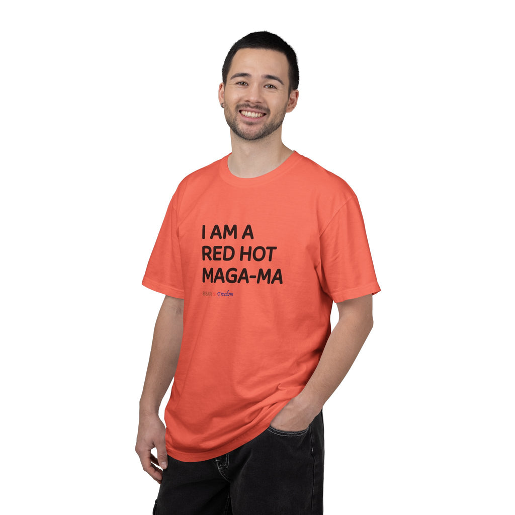 MAGA-Ma Graphic T-Shirt — "I Am a Red Hot MAGA-Ma" Political Tee