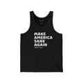 Tank Top — "Make America Sane Again" Minimal Political Statement Tank