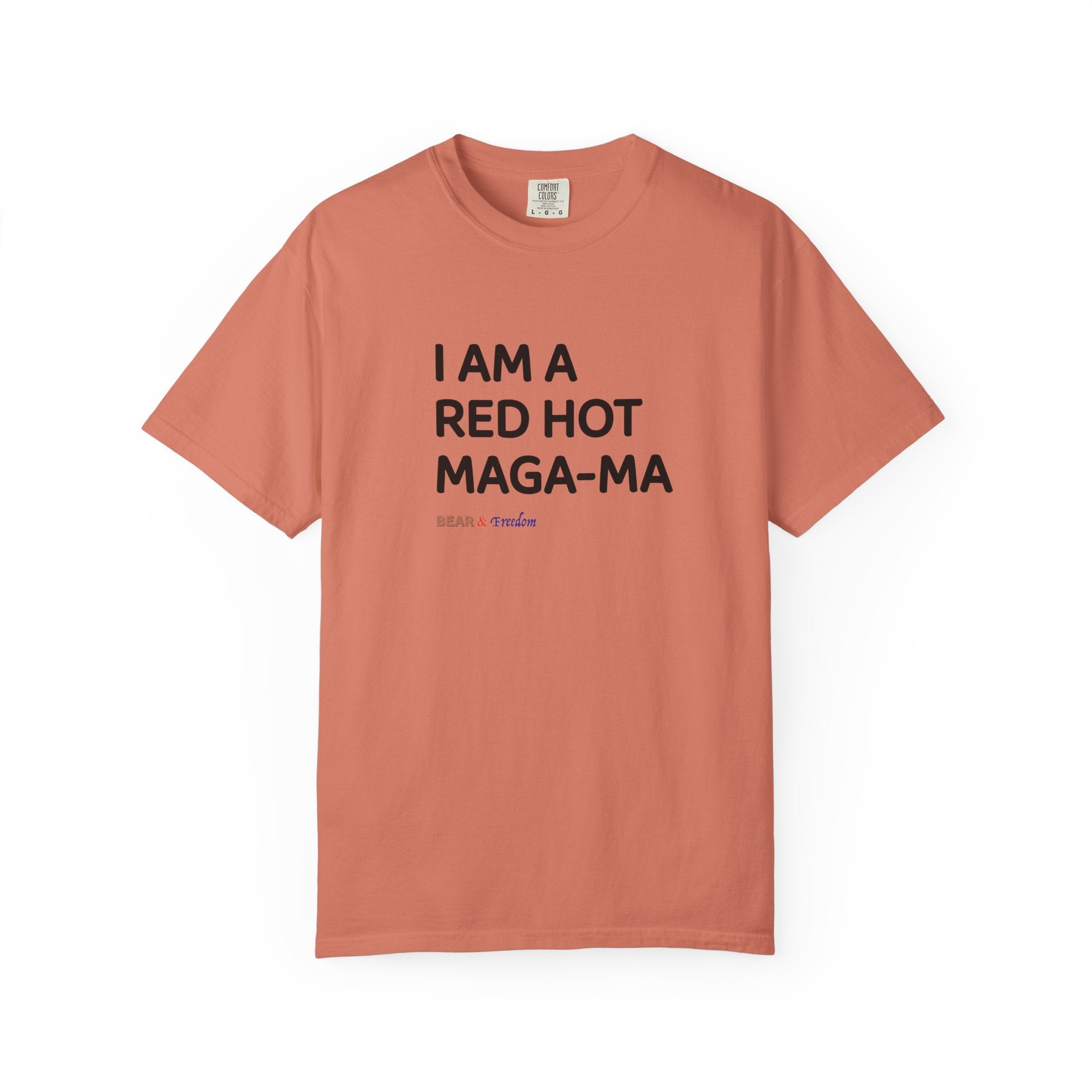 MAGA-Ma Graphic T-Shirt — "I Am a Red Hot MAGA-Ma" Political Tee
