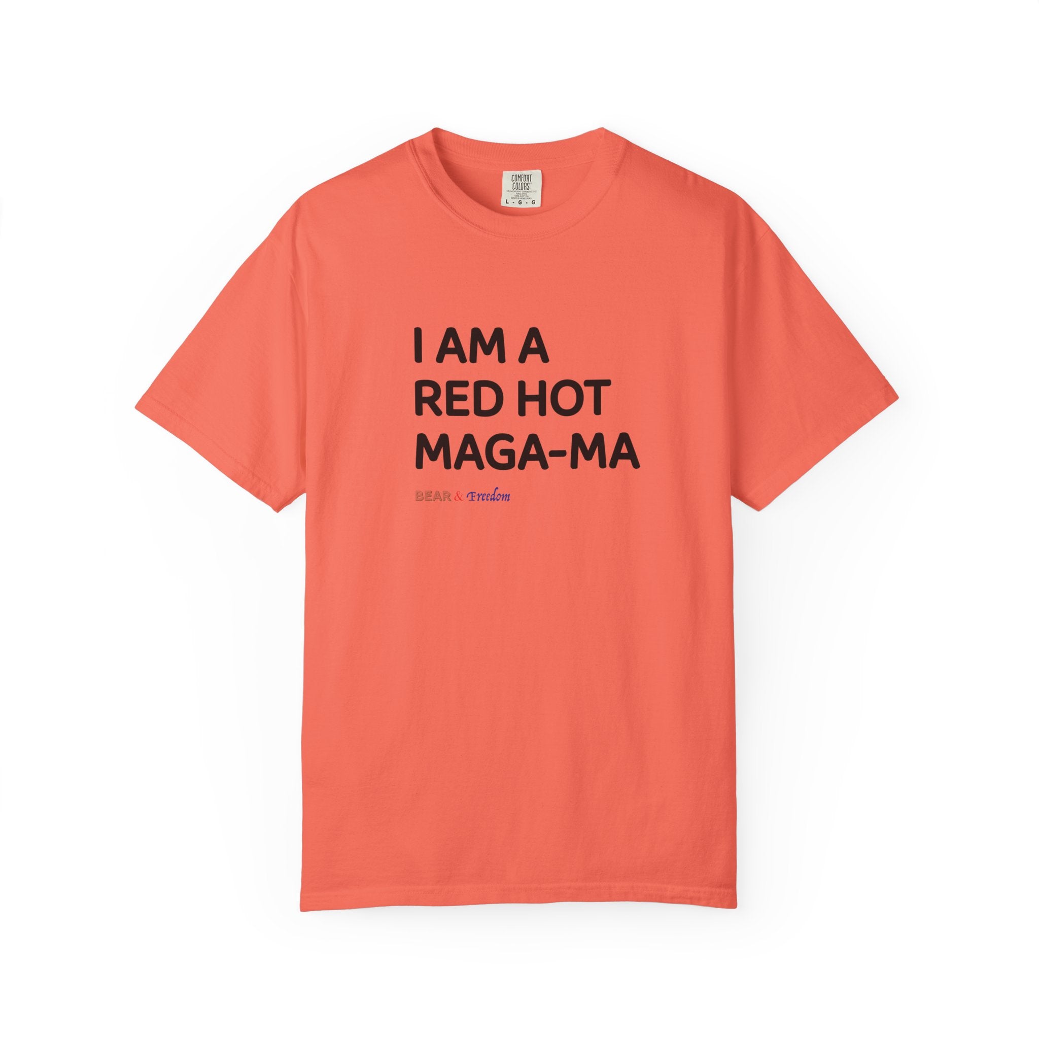 MAGA-Ma Graphic T-Shirt — "I Am a Red Hot MAGA-Ma" Political Tee