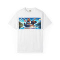 Bear & Freedom T-Shirt — Patriotic Bear and Bald Eagle Canoe Graphic Tee