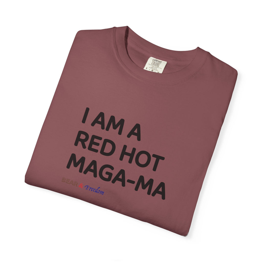 MAGA-Ma Graphic T-Shirt — "I Am a Red Hot MAGA-Ma" Political Tee